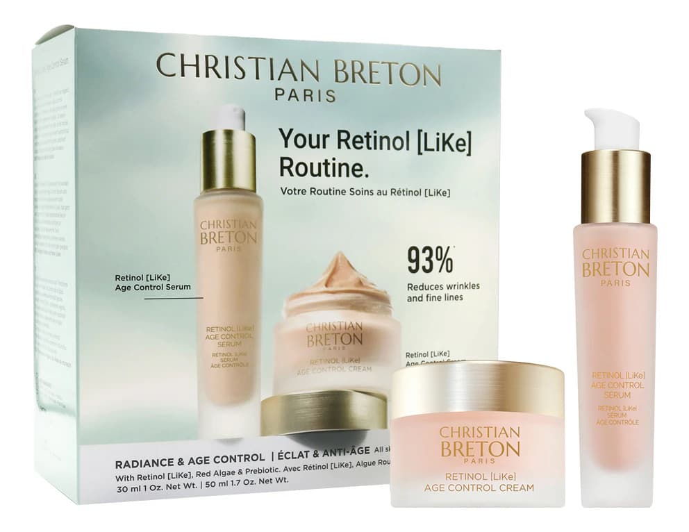Christian Breton Набор для лица с био-ретинолом (крем Retinol LiKe Age Control Cream + Retinol LiKe Age Control Serum 30мл