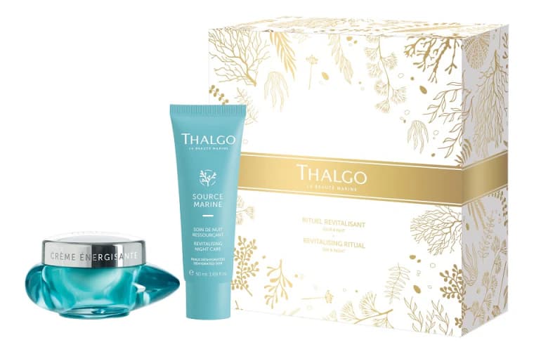 Thalgo Набор для лица Rituel Revitalisant 2* (ночной крем Source Marine Soin de Nuit Ressourcant + крем Spiruline Boost Creme Energisante