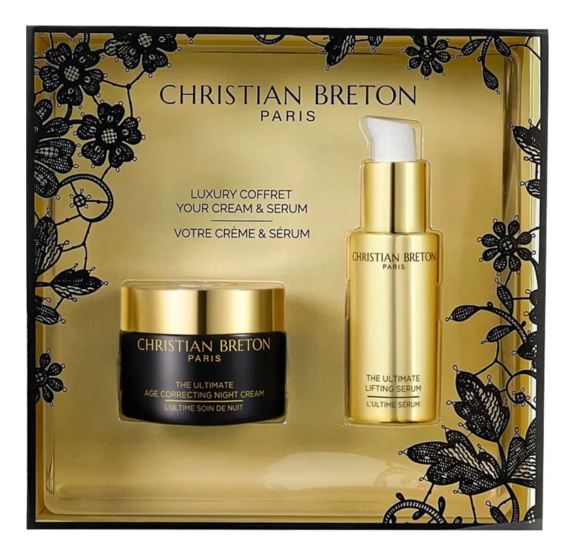 Christian Breton Набор для лица The Ultimate (лифтинг-сыворотка Lifting Serum + ночной крем Age Correcting Night Cream 50мл) Набор (новый дизайн