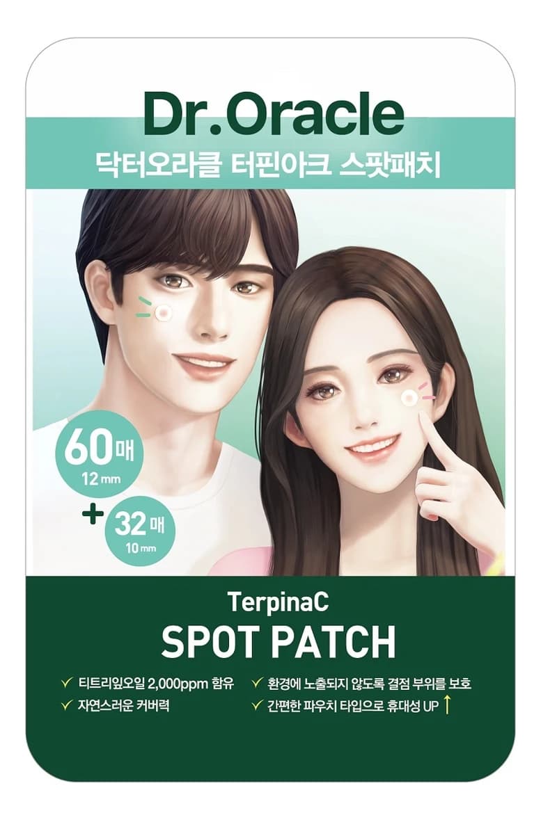Dr.Oracle Патчи для точечного применения против прыщей TerpinaC Spot Patch