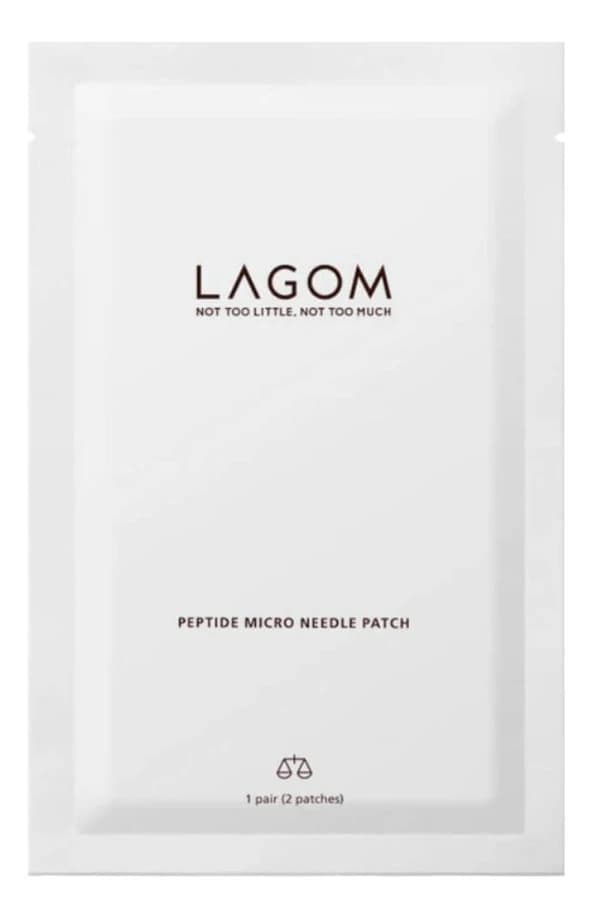LAGOM Патчи для кожи вокруг глаз с микроиглами Peptide Micro Needle Patch