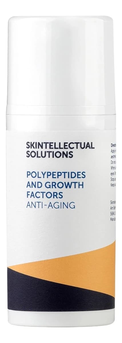 SKINTELLECTUAL SOLUTIONS Микроэмульсия для лица с пептидами и факторами роста Polypeptides And Growth Factor