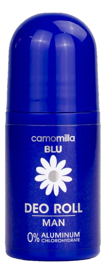 Camomilla BLU Дезодорант с экстрактом женьшеня и ромашки Deo Roll Man