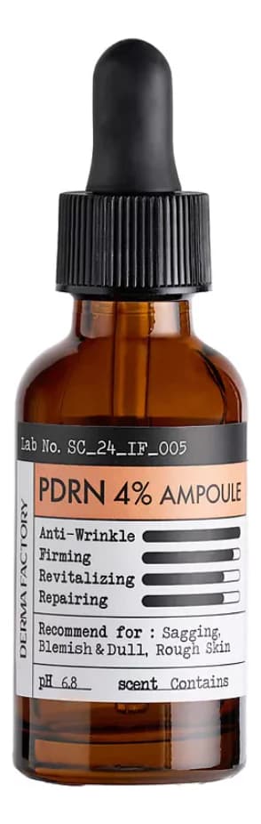 Derma Factory Ампульная сыворотка для лица PDRN 4% Ampoule