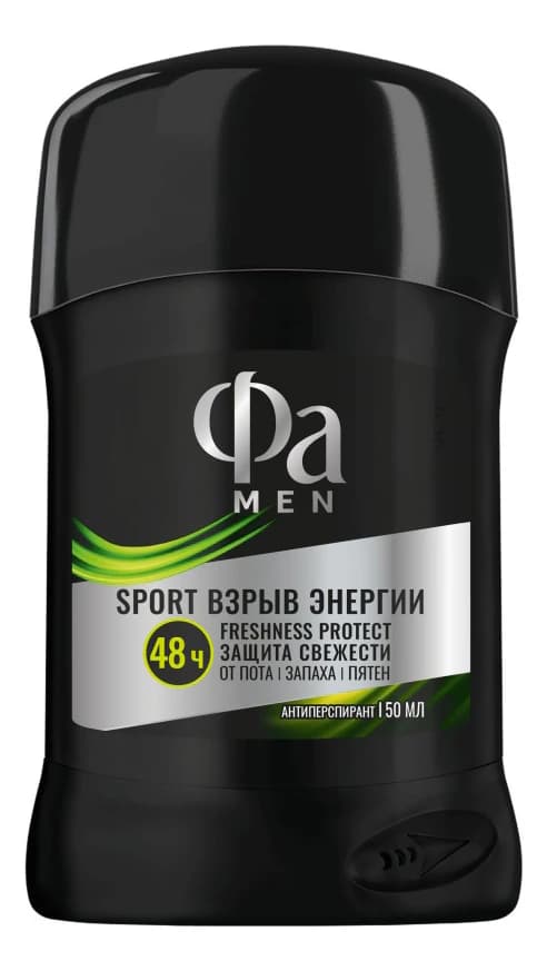 Фа Антиперcпирант-стик для тела Взрыв энергии Men Sport