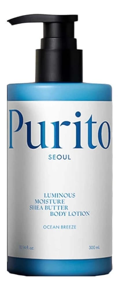 PURITO Парфюмированный лосьон для тела с маслом ши Luminous Moisture Shea Butter Body Lotion Ocean Breeze