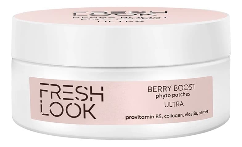FRESH LOOK Лифтинг фито-патчи для кожи вокруг глаз Berry Boost Phyto Patches