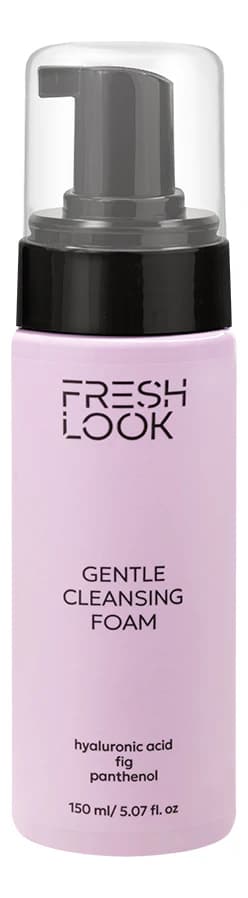 FRESH LOOK Увлажняющая пенка для умывания Gentle Cleansing Foam