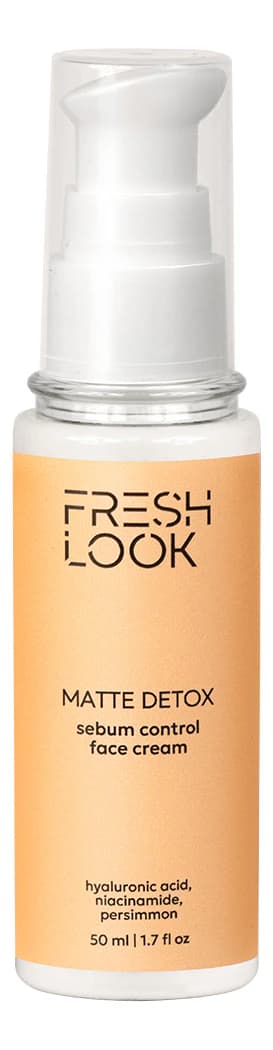 FRESH LOOK Матирующий крем для лица Matte Detox Face Cream