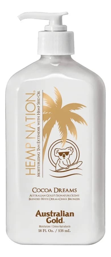Australian Gold Увлажняющий крем для тела Hemp Nation Cocoa Dreams Tan Extender Крем