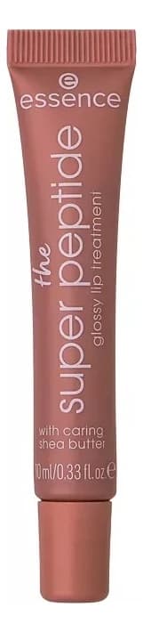 essence Бальзам для губ ухаживающий The Super Peptide Glossy Lip Treatment 03 toffeetastic
