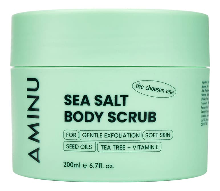 Aminu Скраб для тела с морской солью Sea Salt Body Scrub