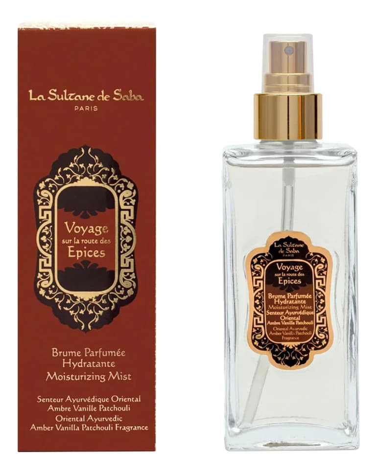La Sultane de Saba Voyage Sur La Route Des Epices Ambre Vanille Patchouli Спрей для тела