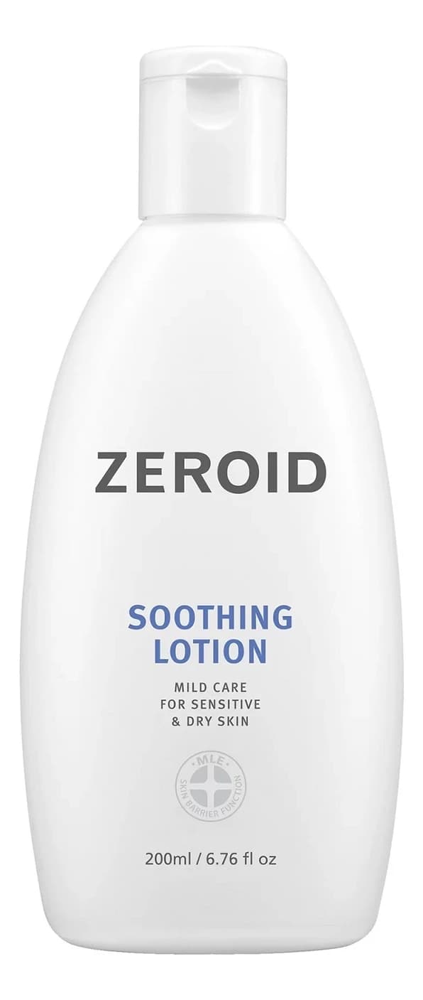 Zeroid Успокаивающий лосьон для сухой и чувствительной кожи лица и тела Soothing Lotion