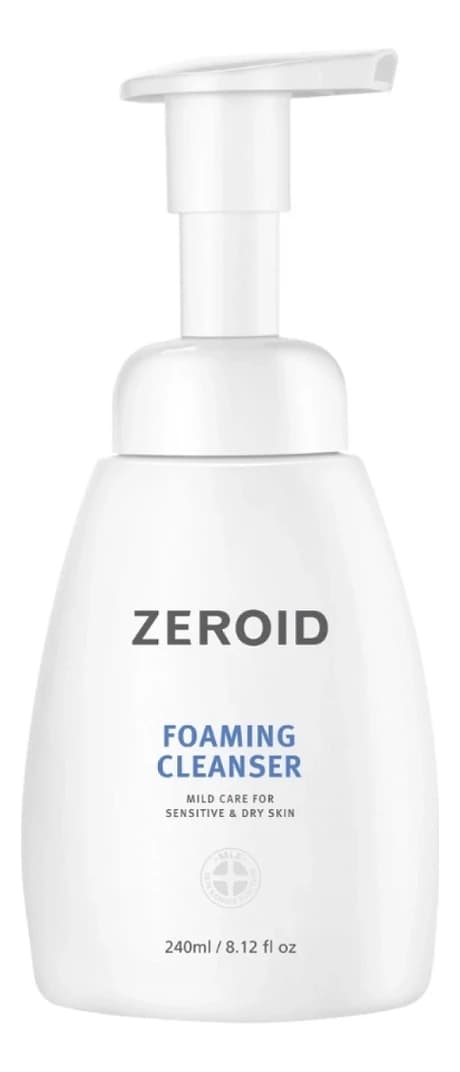 Zeroid Увлажняющая пенка для умывания Foaming Cleanser