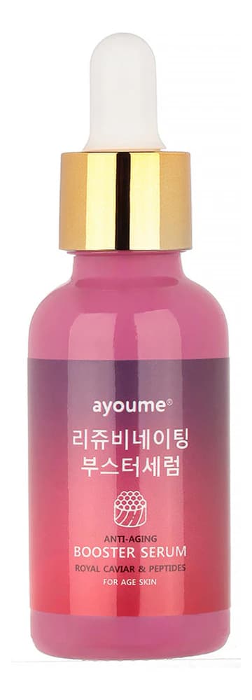 Ayoume Сыворотка для лица с пептидами Anti-Aging Booster Serum Royal Caviar & Peptides