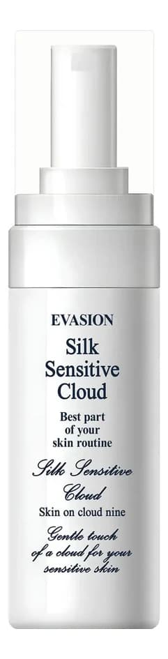Evasion Очищающая пенка для чувствительной кожи лица Silk Sensitive Cloud