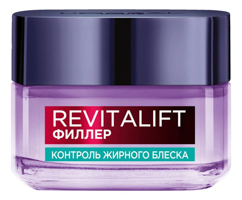 L'oreal Крем-гель для лица гиалуроновый Контроль жирного блеска Филлер Revitalift