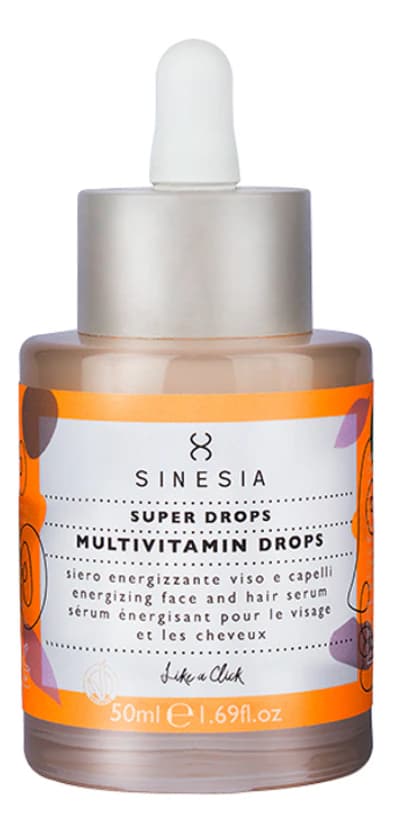 SINESIA Мультивитаминная сыворотка для лица и волос Super Drops Multivitamin Drops