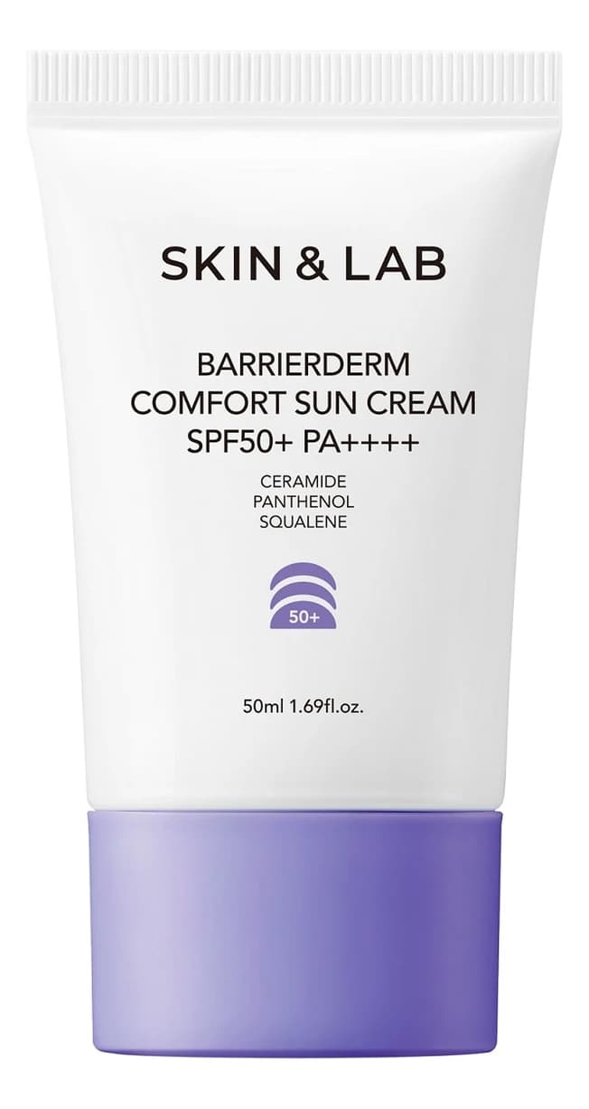 Skin & Lab Солнцезащитный крем для лица Barrierderm Comfort Sun Cream SPF50+ PA++++