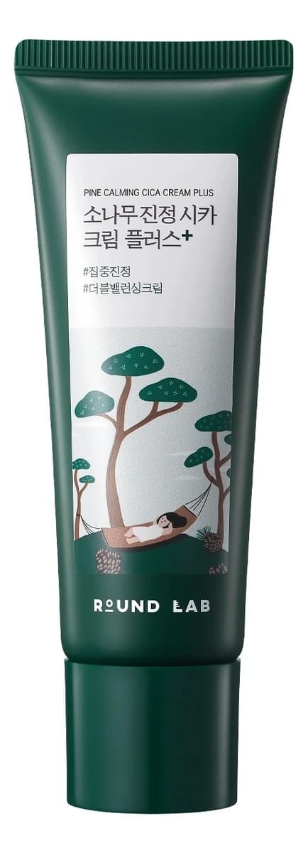Round Lab Крем с экстрактом сосны и центеллы азиатской против воспалений Pine Calming Cica Cream Plus