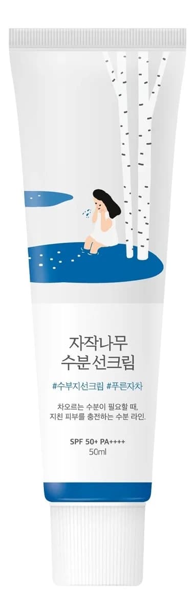 Round Lab Солнцезащитный крем с экстрактом березового сока Birch Juice Moisturizing Sunscreen SPF50+ PA++++