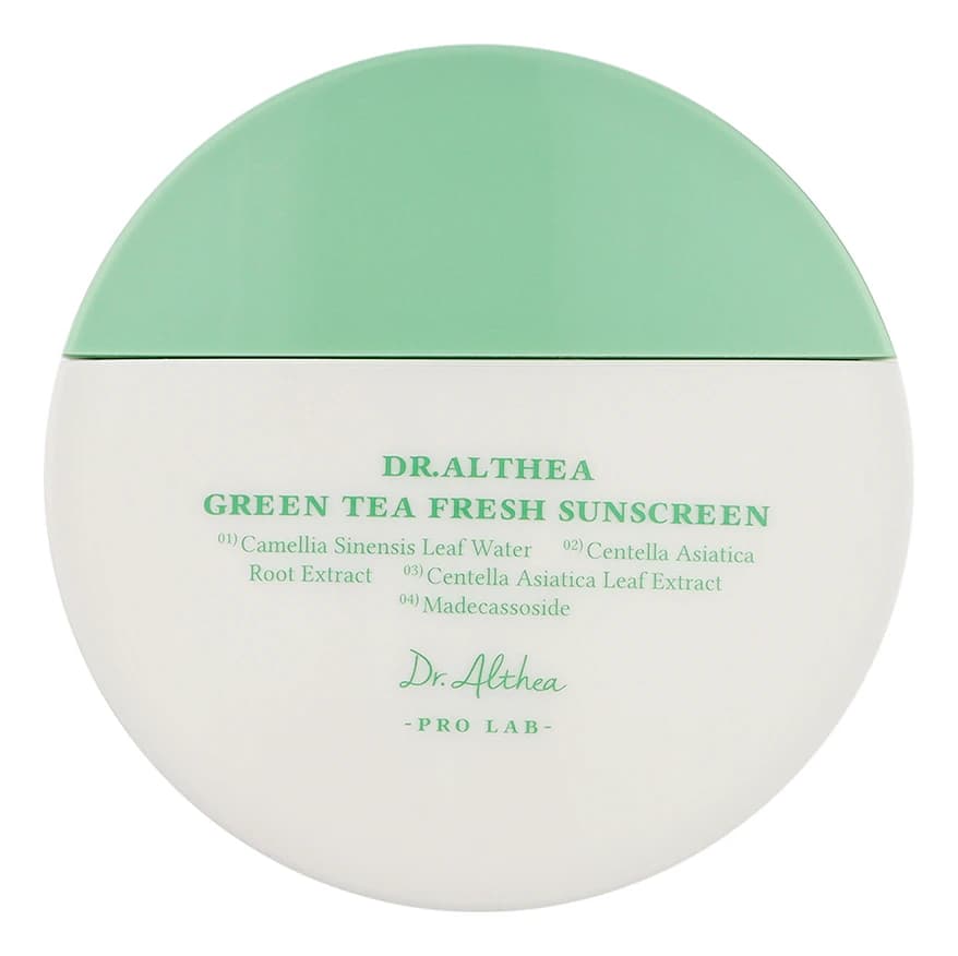 Dr. Althea Успокаивающий солнцезащитный крем Green Tea Fresh Sunscreen SPF50+ PA++++