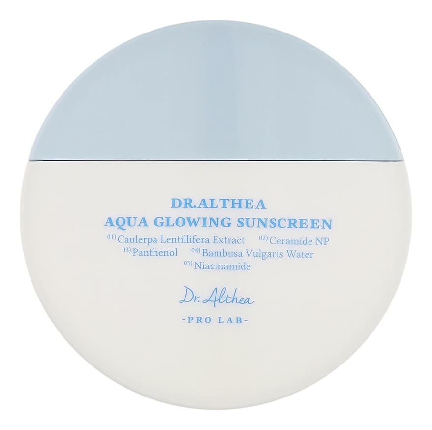 Dr. Althea Увлажняющий солнцезащитный крем Aqua Glowing Sunscreen SPF50+ PA++++