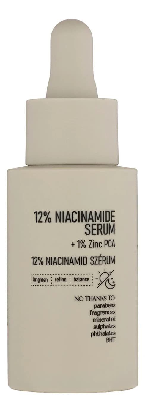 NERDS Сыворотка для лица с 12% ниацинамида и 1% цинка PCA Niacinamide Serum