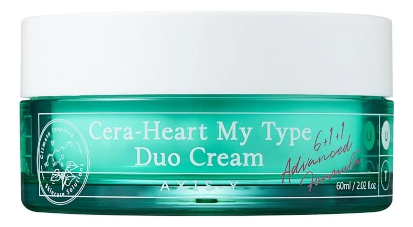AXIS-Y Двойной крем для комбинированной кожи лица 6+1+1 Cera-Heart My Type Duo Cream