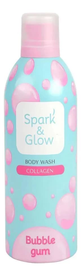 Spark & Glow Гель-пена для душа Bubble Gum Body Wash
