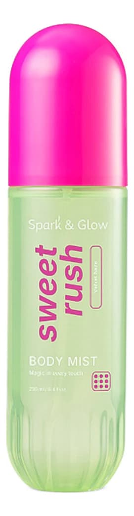 Spark & Glow Мист для тела и волос с экзотическим ароматом Body & Hair Mist Velvet Haze Scent