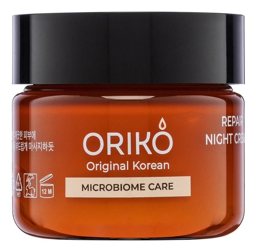 ORIKO Ночной крем с ниацинамидом и пробиотиками Microbiome Care Repair Night Cream