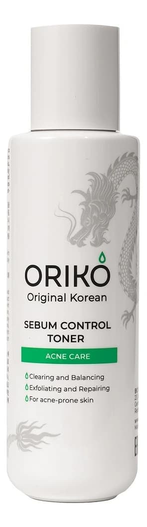 ORIKO Тонер для лица с ниацинамидом Acne Care Sebum Control Toner