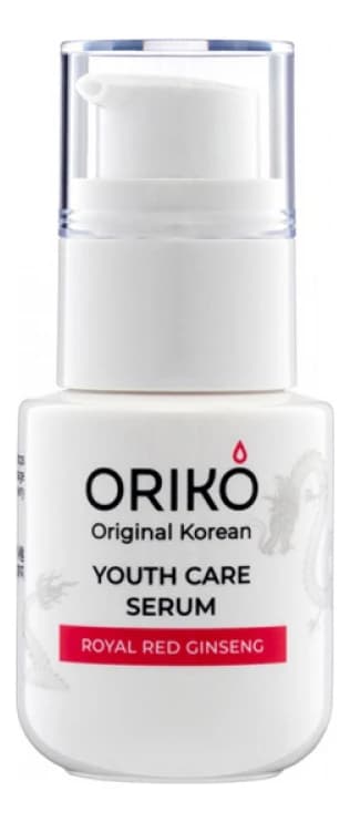 ORIKO Тонизирующая сыворотка для лица с экстрактом красного женьшеня Royal Red Ginseng Youth Care Serum
