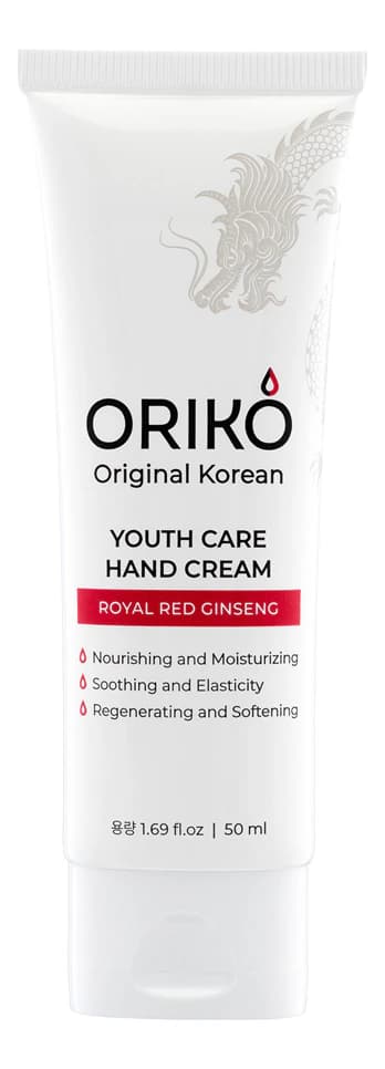 ORIKO Питательный крем для рук с экстрактом красного женьшеня Royal Red Ginseng Youth Care Hand Cream