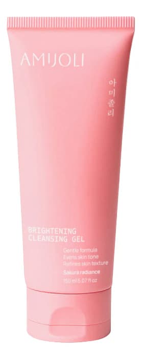 AMIJOLI Гель для умывания с экстрактом сакуры Brightening Gel Cleanser Sakura Radiance