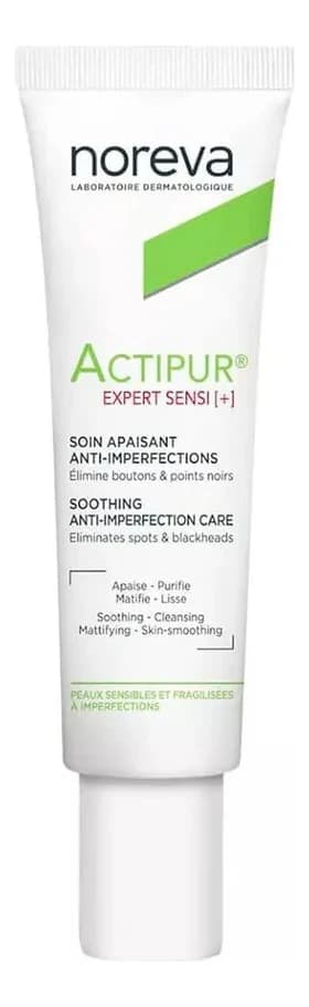 Noreva Смягчающий крем-гель для проблемной кожи лица Actipur Expert Sensi+ Soin Apaisant Anti-Imperfections