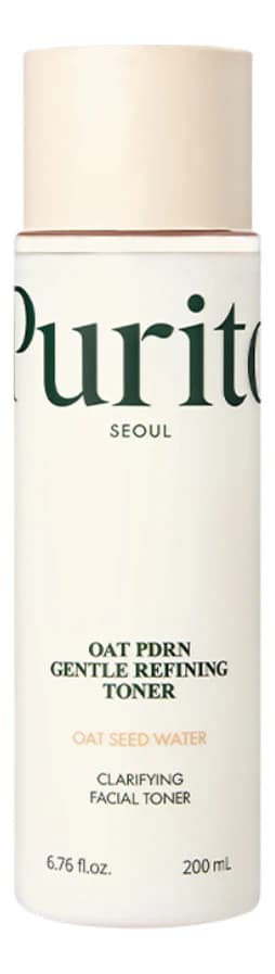 PURITO Мягкий очищающий тонер для лица с экстрактом овса Oat PDRN Gentle Refining Toner