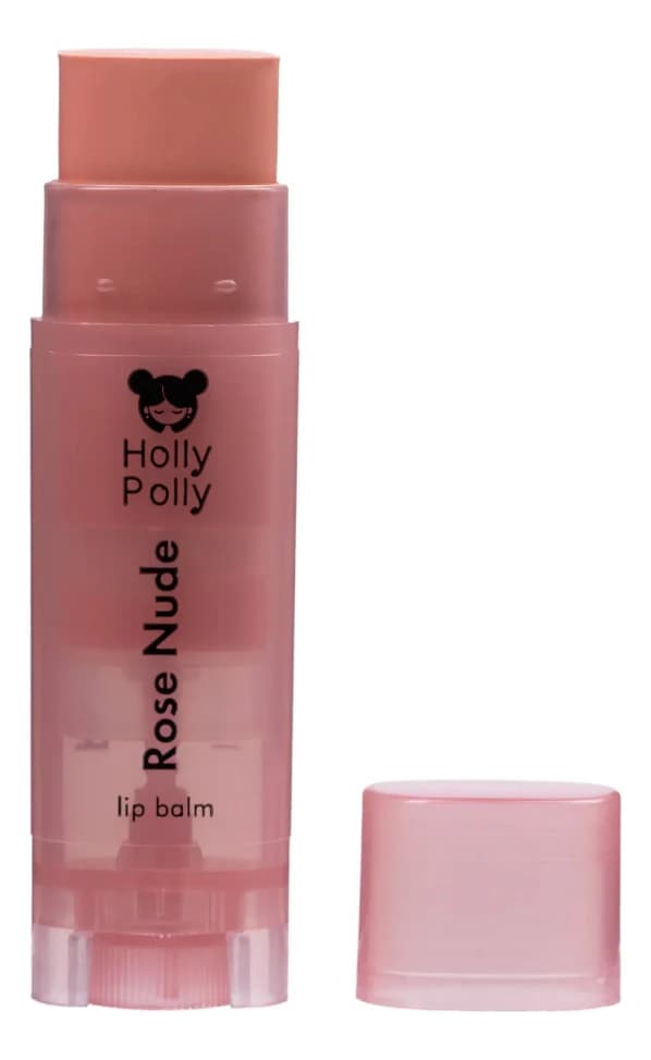 Holly Polly Оттеночный бальзам для губ Care & Tint Lip Balm Rose nude