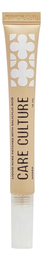 CARE CULTURE Жидкие патчи для лица от прыщей с салициловой кислотой Liquid Acne Patches With Salicylic Acid