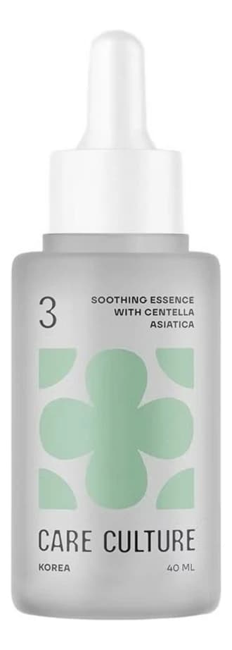 CARE CULTURE Успокаивающая эссенция для лица с экстрактом центеллы азиатской Soothing Essence