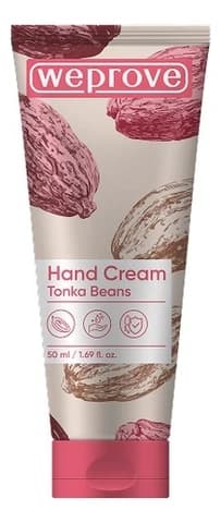 Weprove Крем для рук с ароматом бобов тонка Tonka Beans Hand Cream