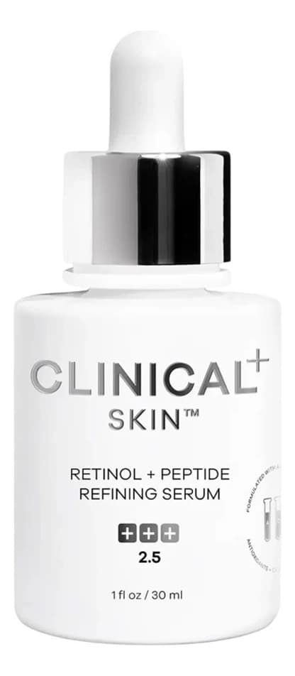 Clinical Skin Выравнивающая сыворотка для лица с ретинолом и пептидами Retinol + Peptide Refining Serum