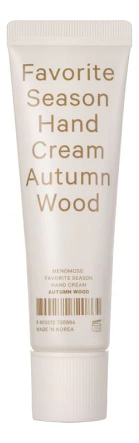 MENOMOSO Крем для рук Favorite Season Hand Cream Autumn Wood