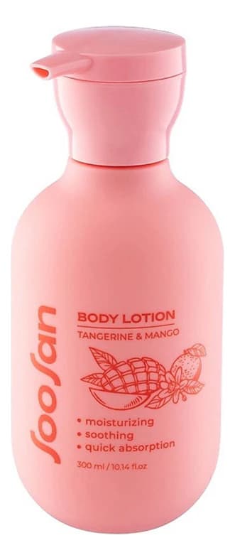 SOOSAN Лосьон для тела с ароматом мандарина и манго Body Lotion Tangerine & Mango