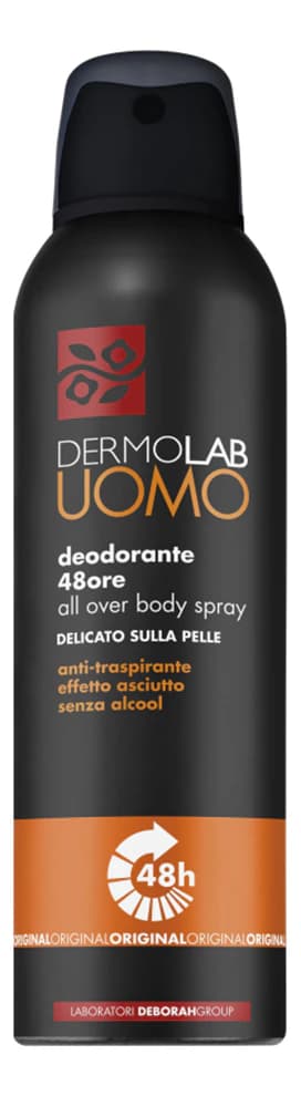 Deborah Milano Дезодорант-спрей для тела Dermolab Uomo Deodorante 48 Ore