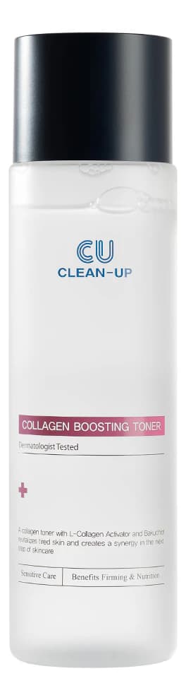 CUSKIN Тонер-бустер для лица с коллагеном Clean-Up Collagen Boosting Toner