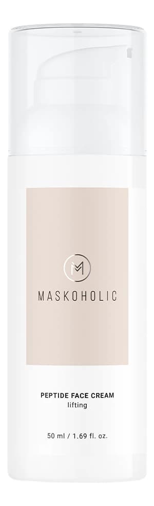 Maskoholic Омолаживающий пептидный крем для лица с бакучиолом Lifting Peptide Face Cream