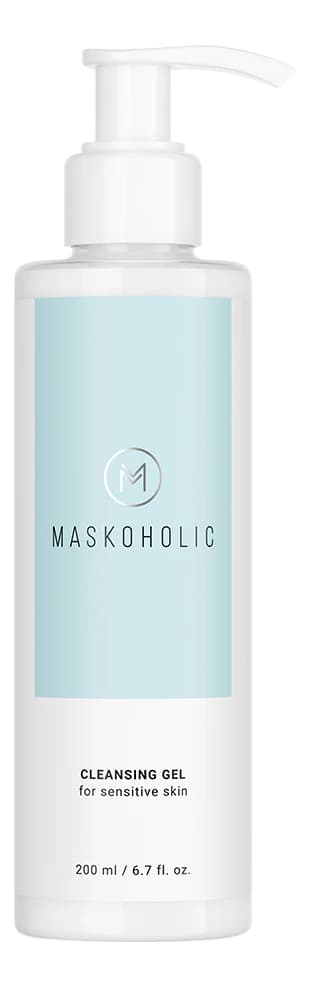 Maskoholic Мягкий гель для умывания с маслом риса Cleansing Gel